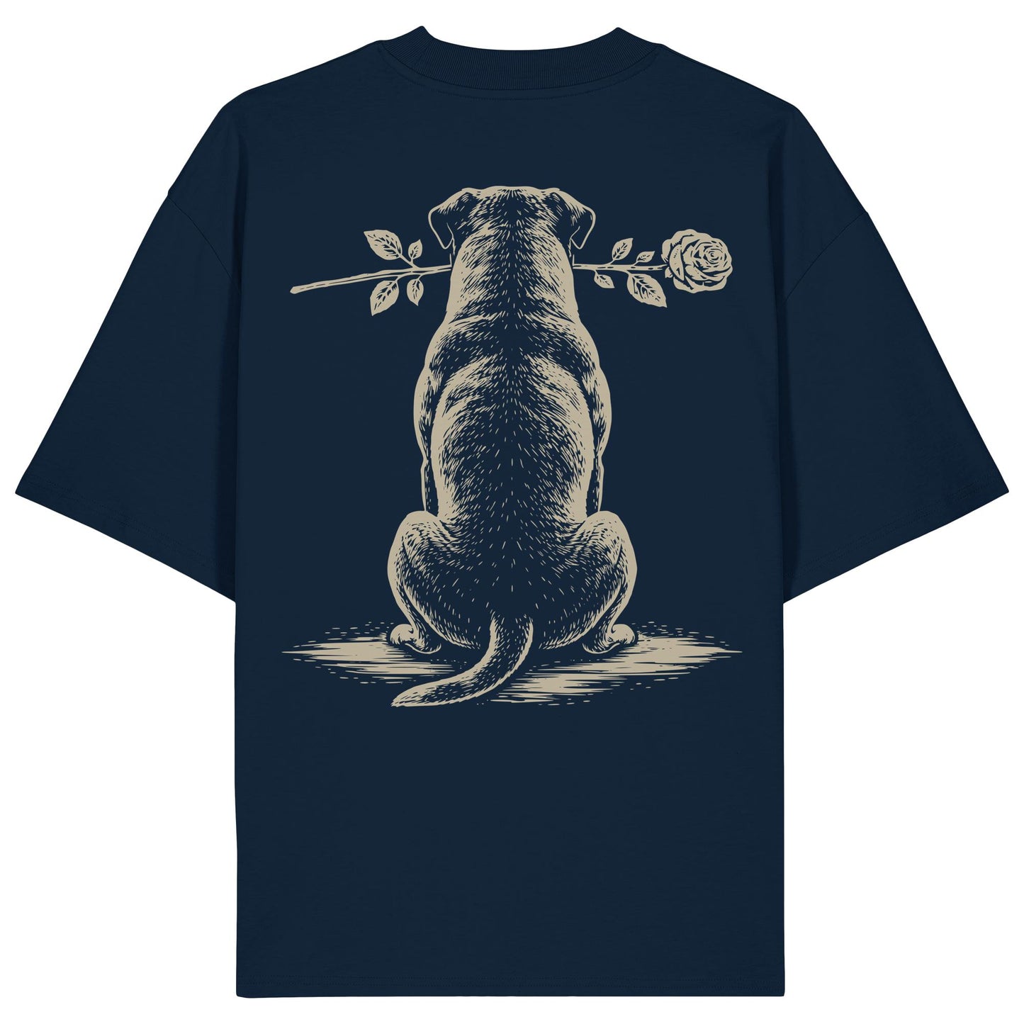 Silent Loyalty - Bullmastiff - Organic Oversize Shirt