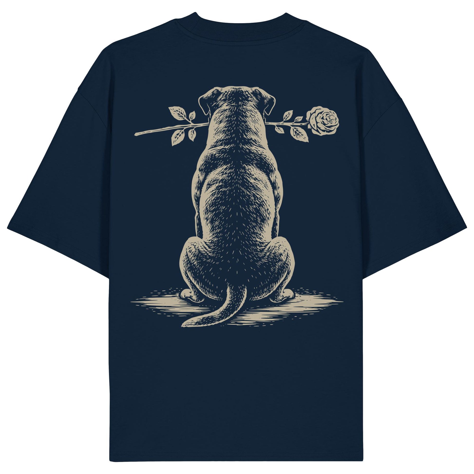 Silent Loyalty - Bullmastiff - Organic Oversize Shirt