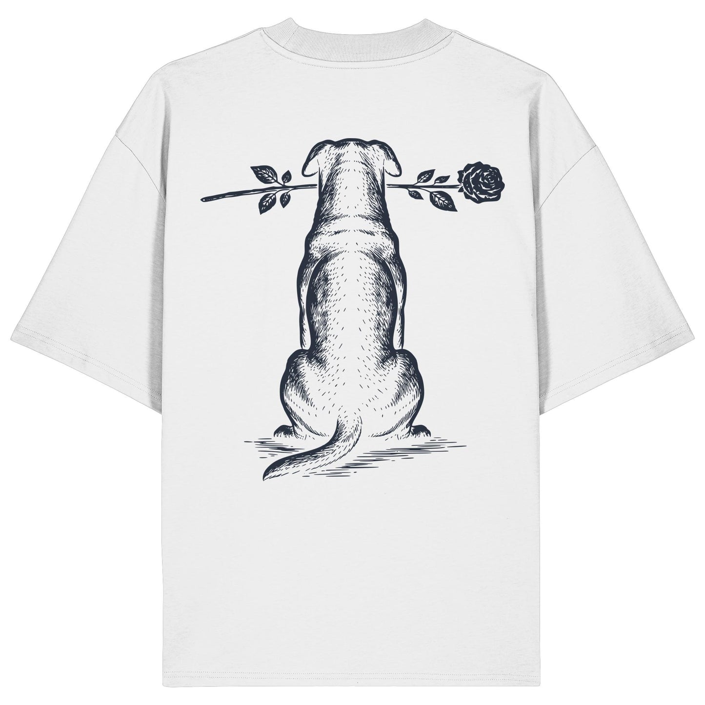 Silent Loyalty - Beauceron - Organic Oversize Shirt