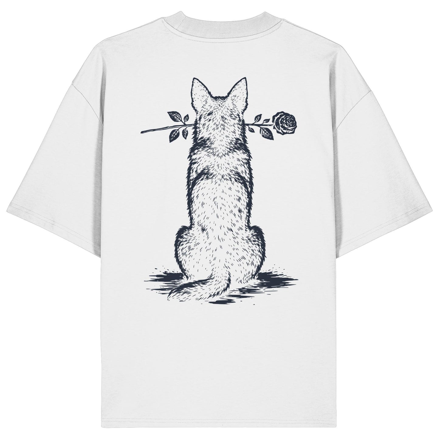 Silent Loyalty - Australian Cattle Dog - Organic Oversize Shirt