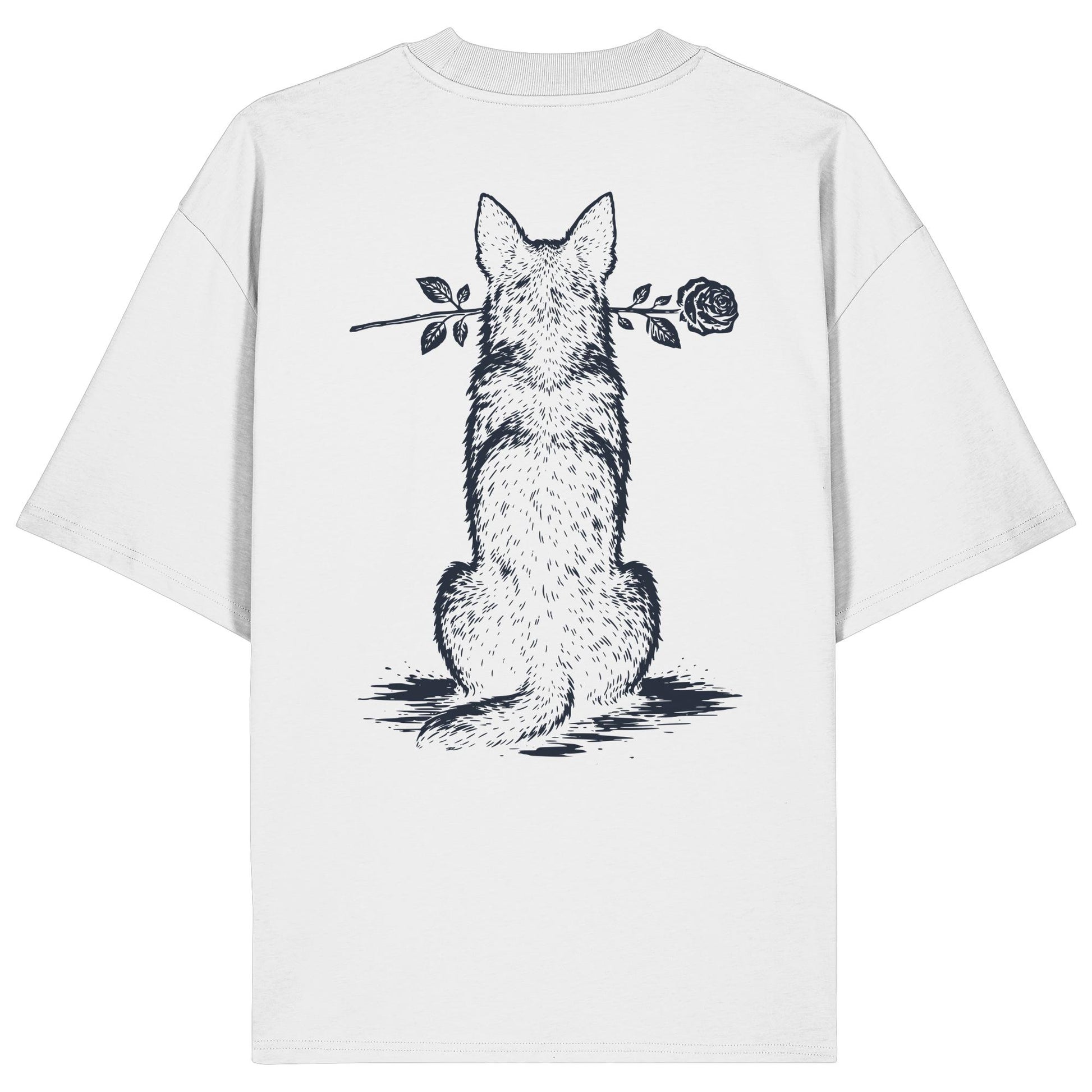 Silent Loyalty - Australian Cattle Dog - Organic Oversize Shirt