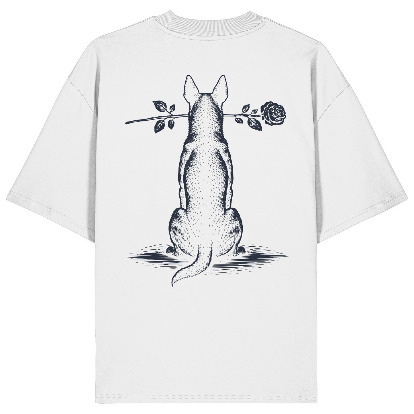 Silent Loyalty - Malinois - Organic Oversize Shirt