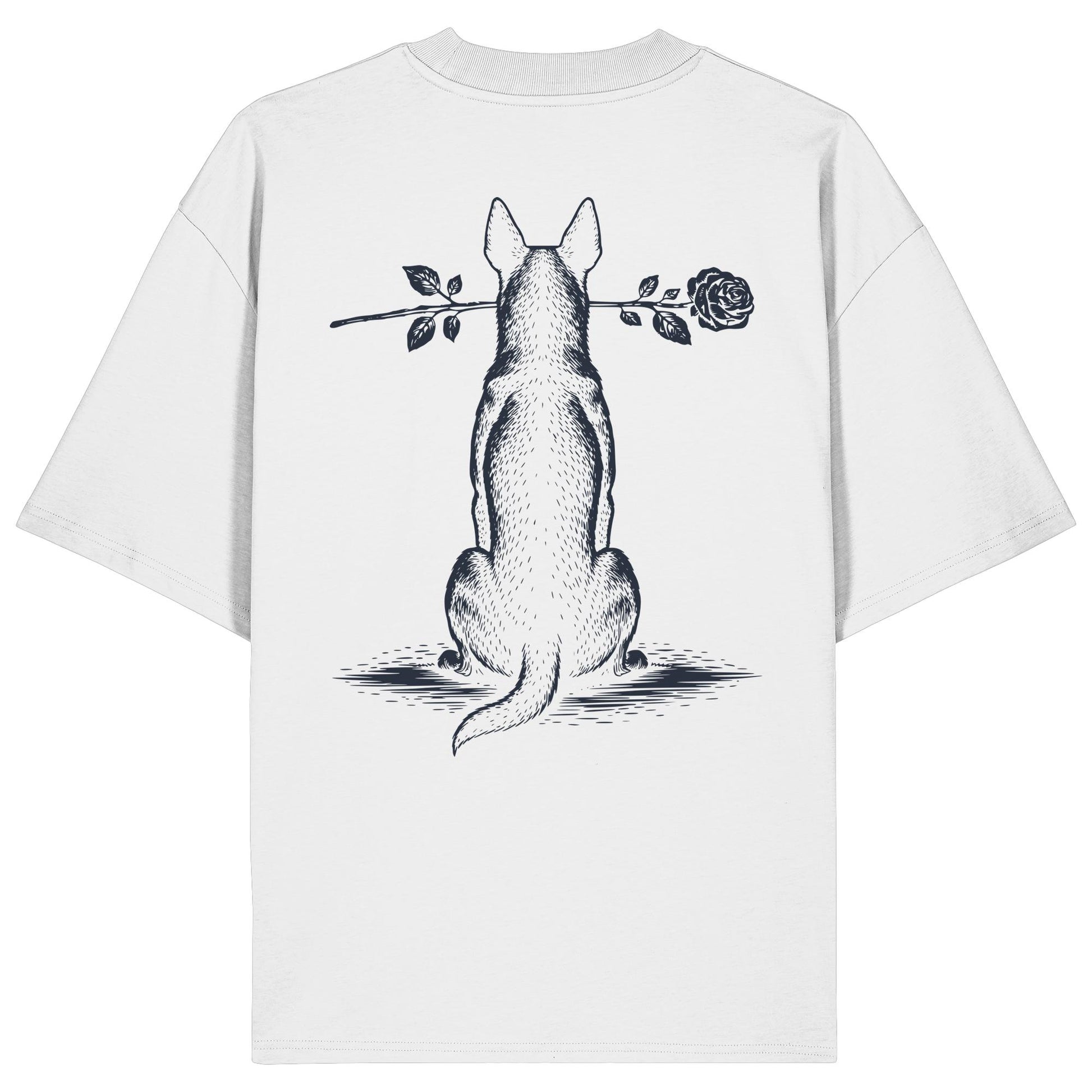 Silent Loyalty - Malinois - Organic Oversize Shirt