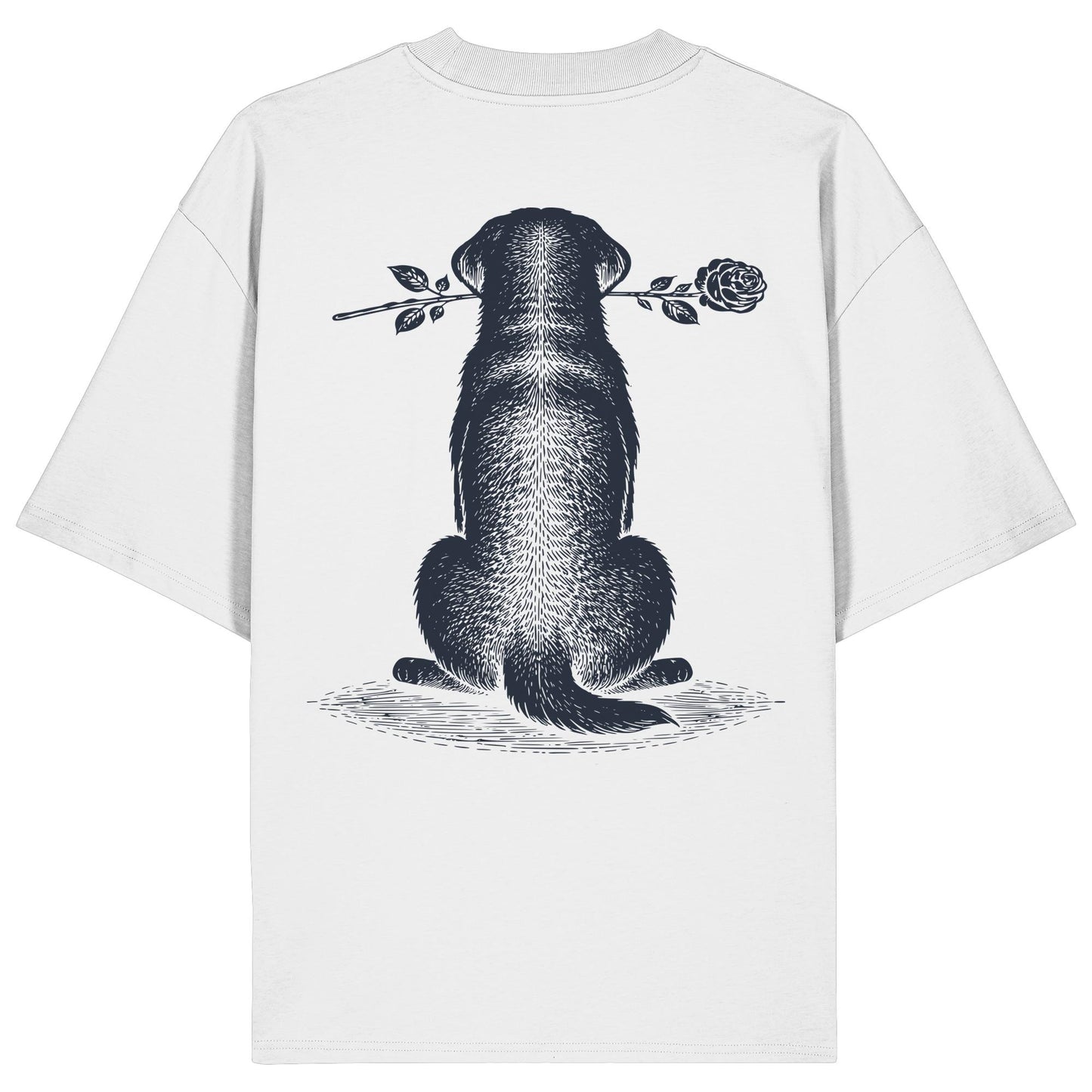 Silent Loyalty - Labrador - Organic Oversize Shirt