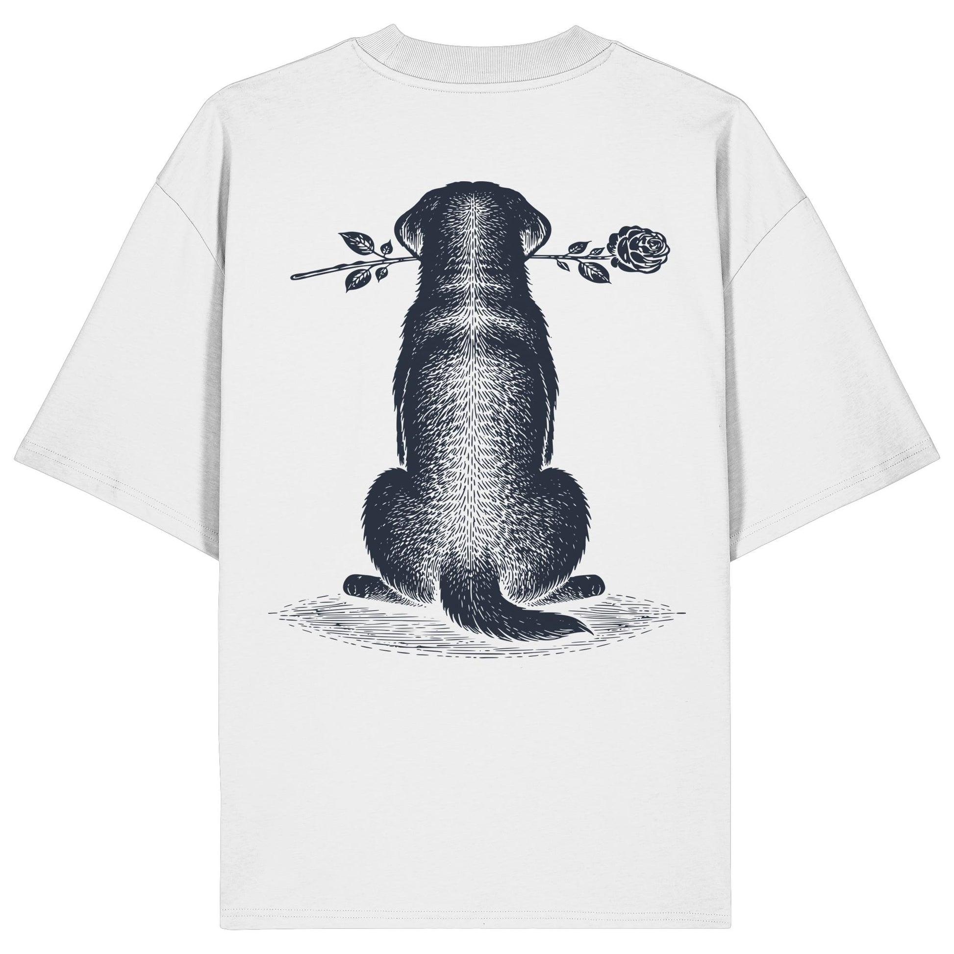 Silent Loyalty - Labrador - Organic Oversize Shirt