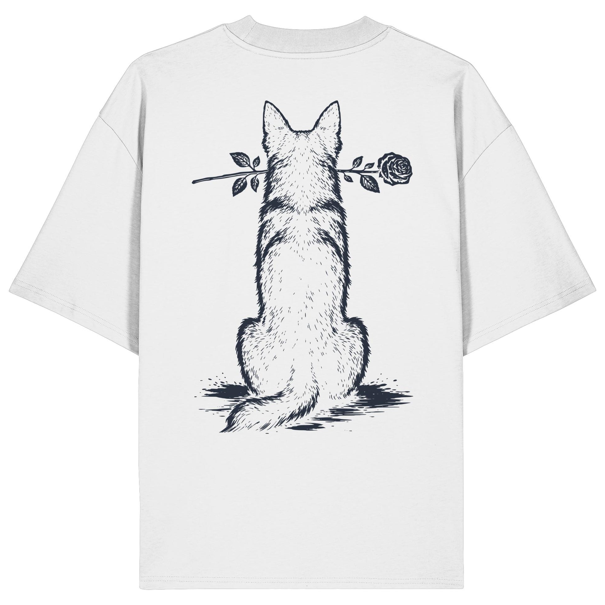 Silent Loyalty - Deutscher Schäferhund - Organic Oversize Shirt