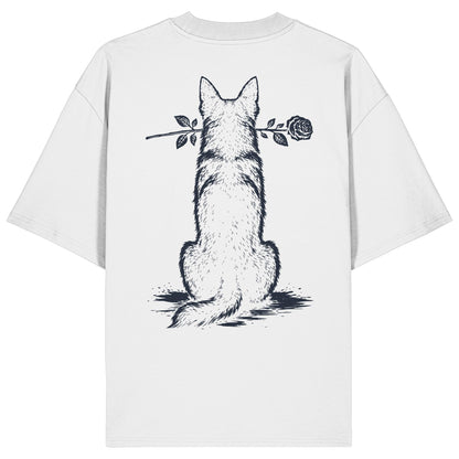 Silent Loyalty - Deutscher Schäferhund - Organic Oversize Shirt