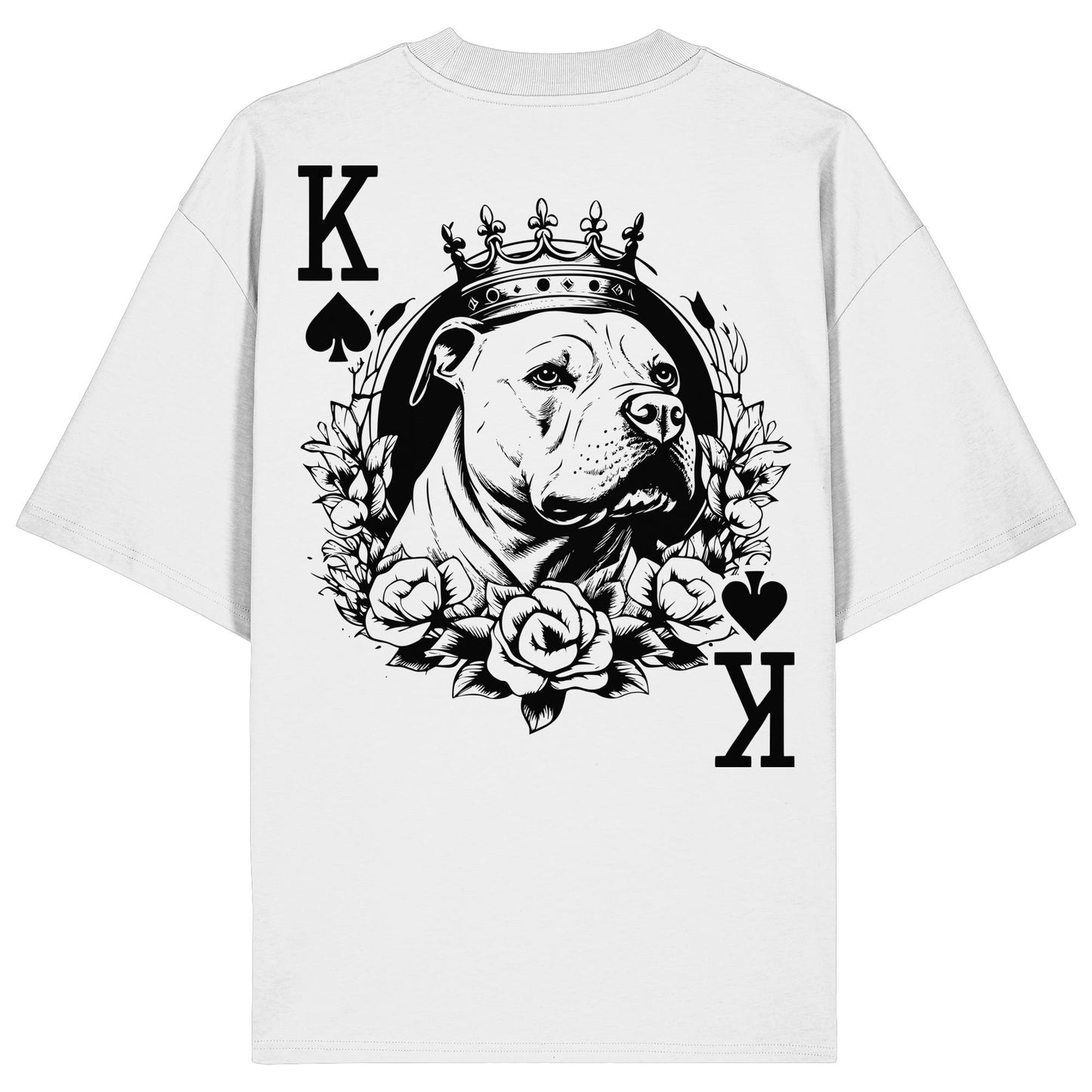 Pikkönig Staffordshire Bullterrier - Organic Oversize Shirt