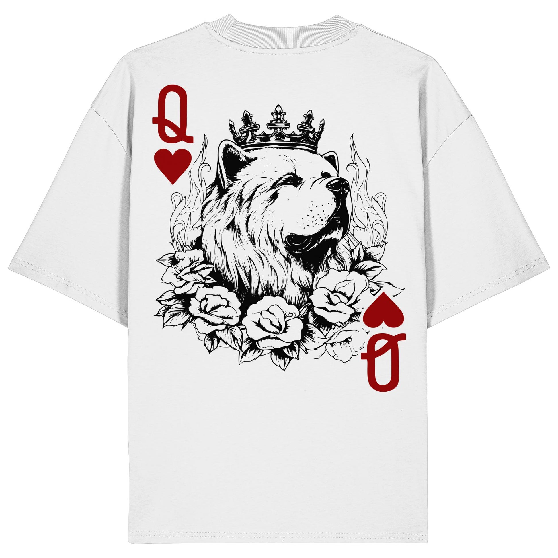 Herzkönigin Chow Chow - Organic Oversize Shirt