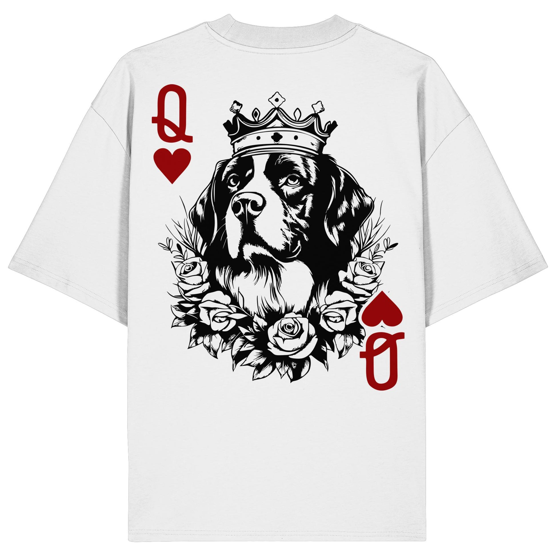 Herzkönigin Berner Sennenhund - Organic Oversize Shirt