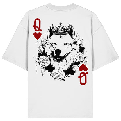 Herzkönigin Samojede - Organic Oversize Shirt