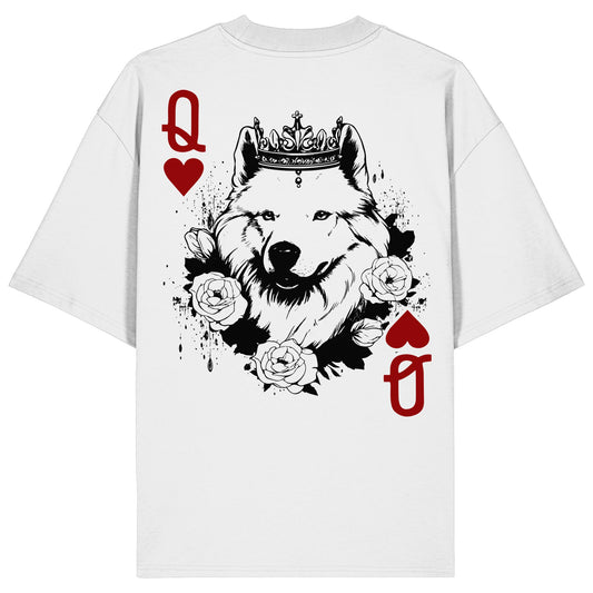 Herzkönigin Samojede - Organic Oversize Shirt