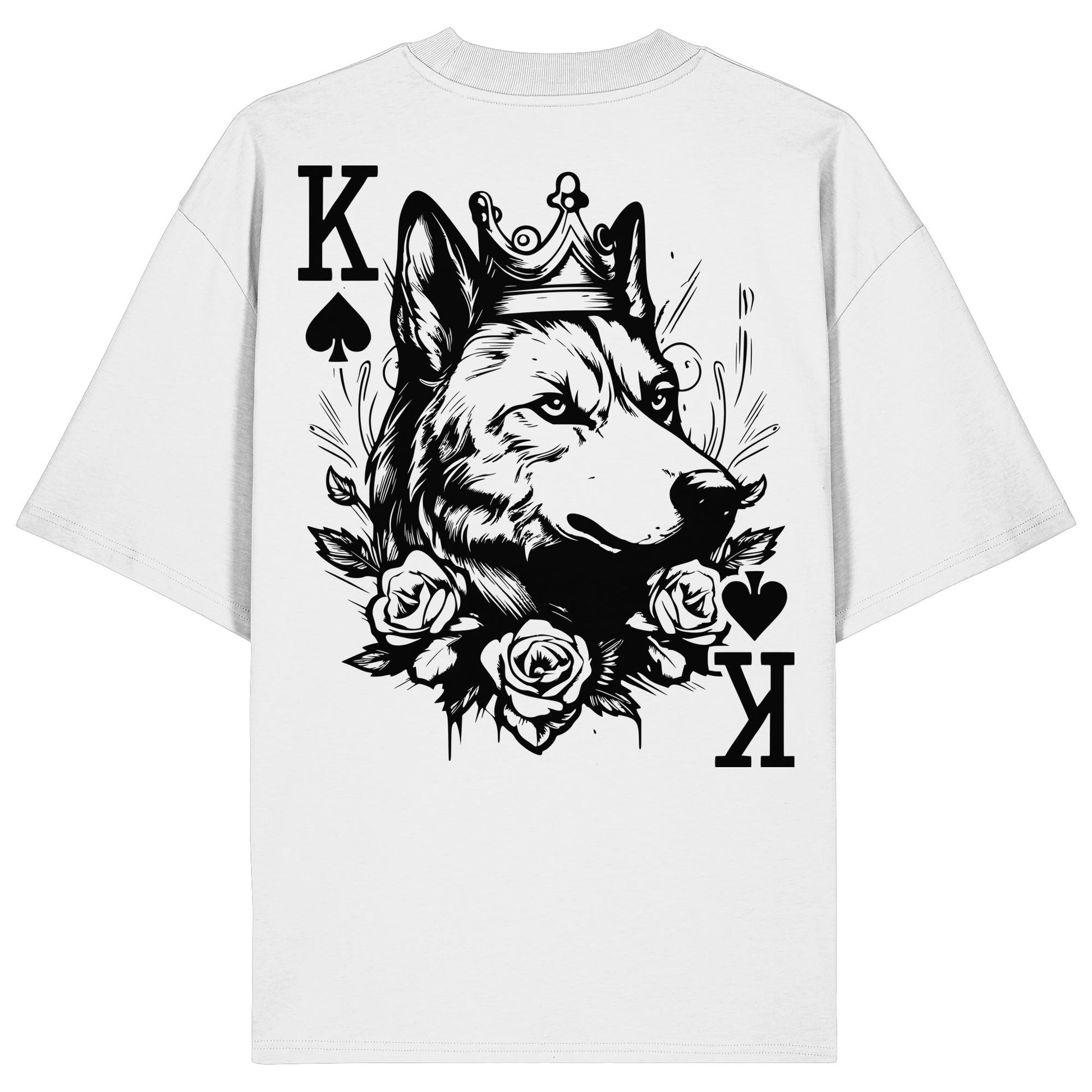 Pikkönig Wolfhund - Organic Oversize Shirt