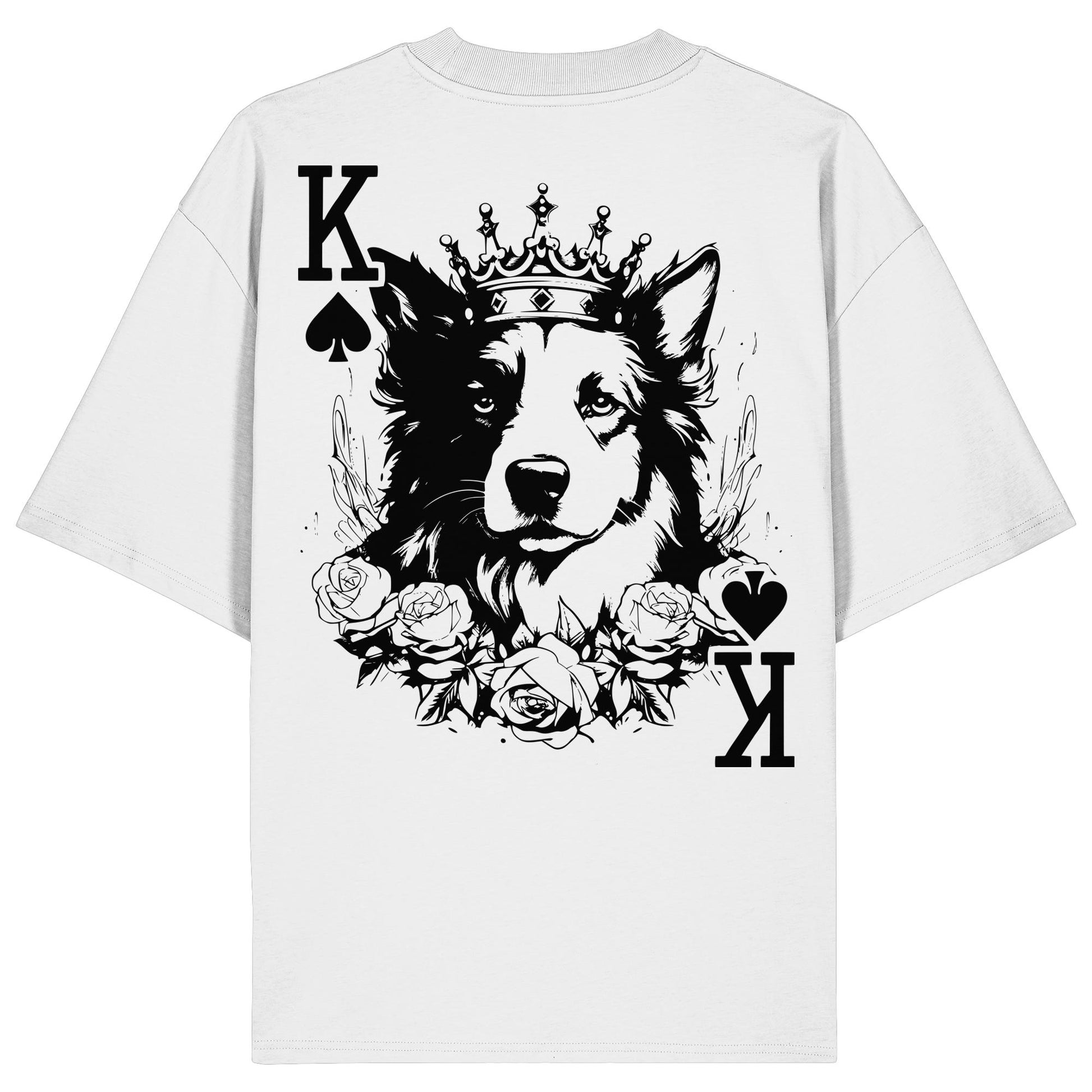 Pikkönig Border Collie - Organic Oversize Shirt