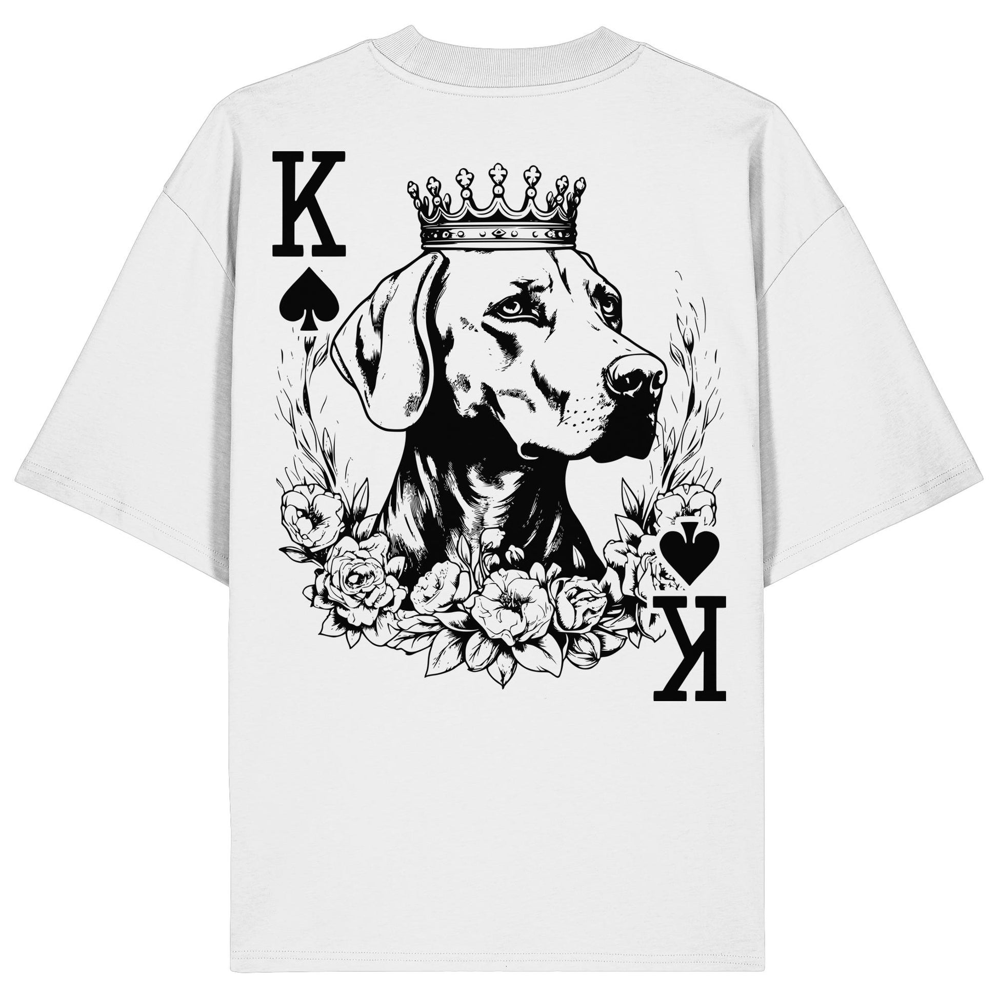 Pikkönig Weimaraner - Organic Oversize Shirt