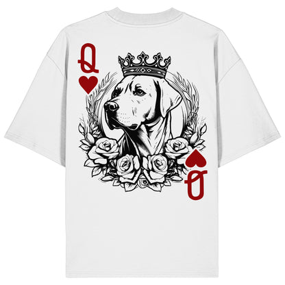 Herzkönigin Labrador - Organic Oversize Shirt