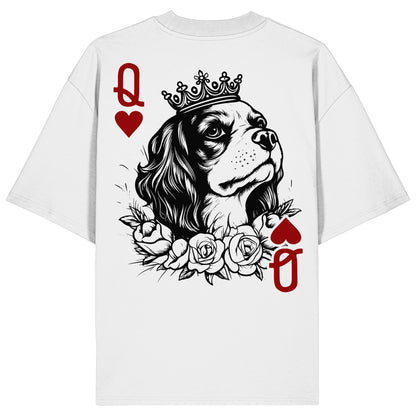 Herzkönigin Cavalier King Charles Spaniel - Organic Oversize Shirt