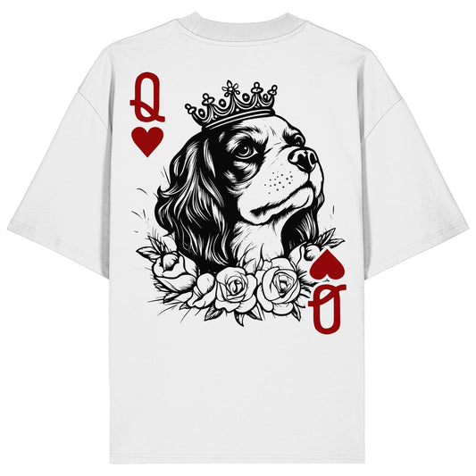 Herzkönigin Cavalier King Charles Spaniel - Organic Oversize Shirt