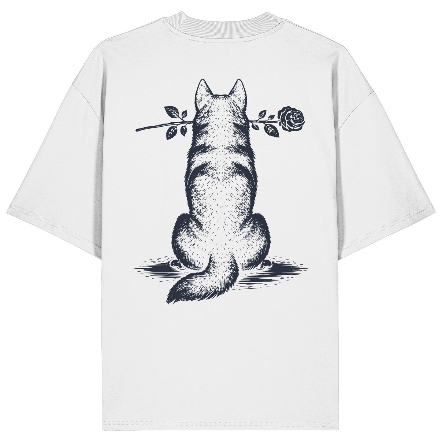 Silent Loyalty - Husky - Organic Oversize Shirt