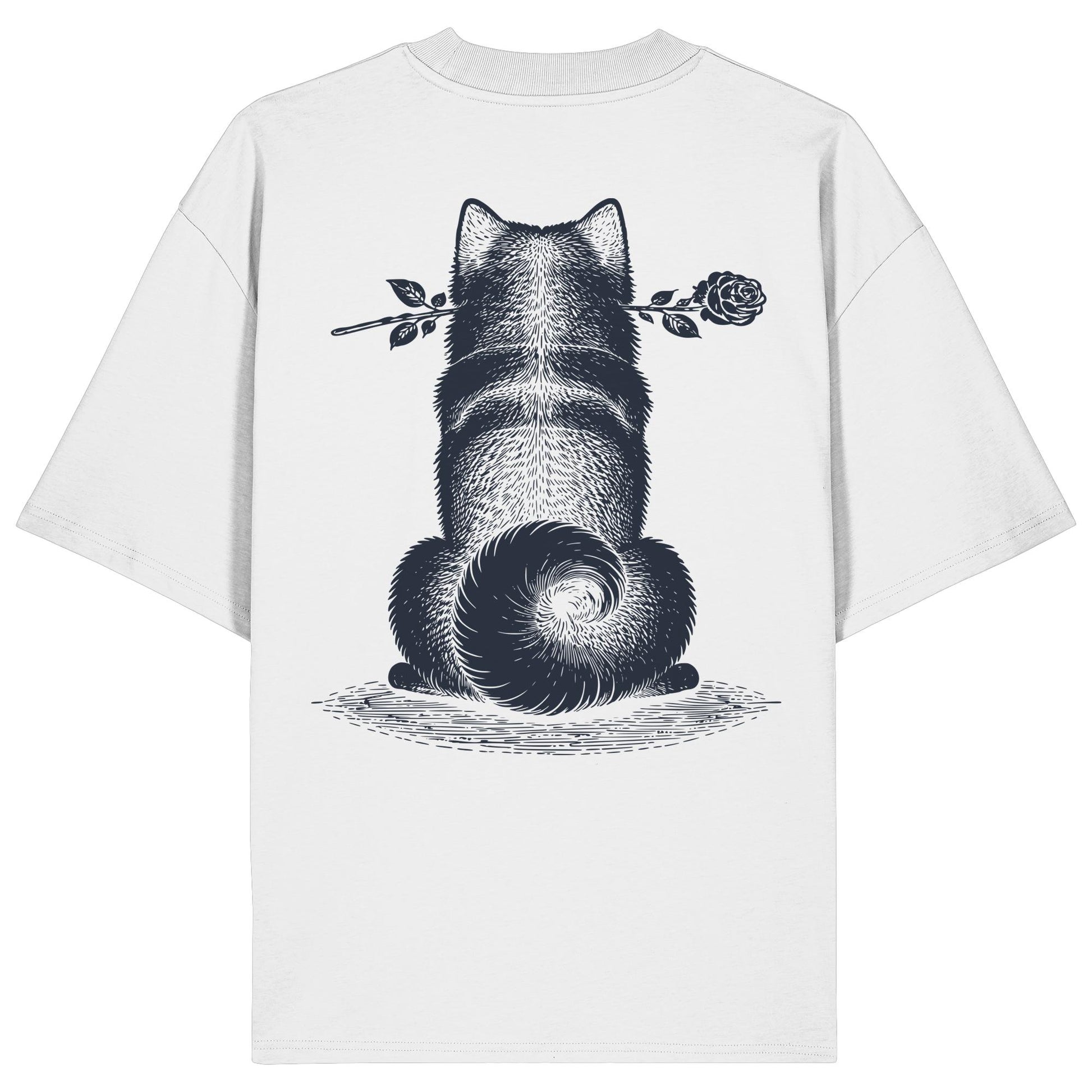 Silent Loyalty - American Akita - Organic Oversize Shirt