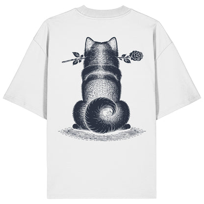 Silent Loyalty - American Akita - Organic Oversize Shirt