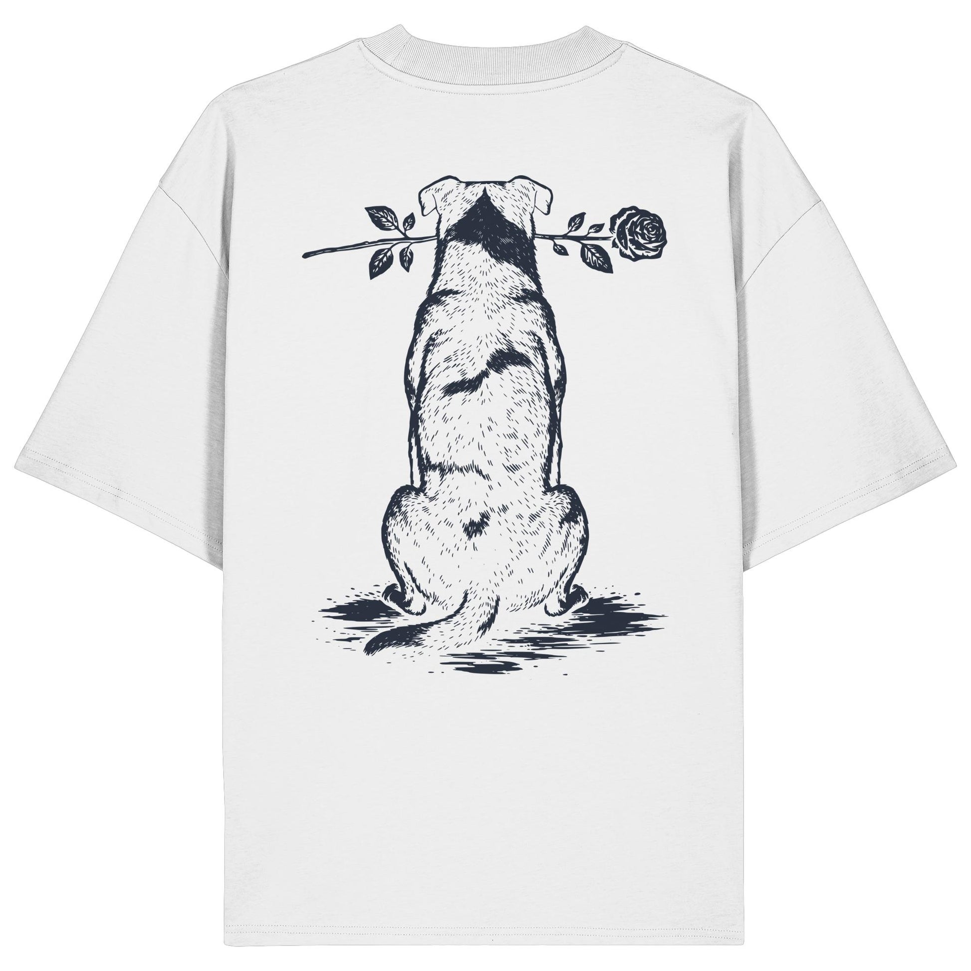 Silent Loyalty - American Staffordshire Terrier - Organic Oversize Shirt