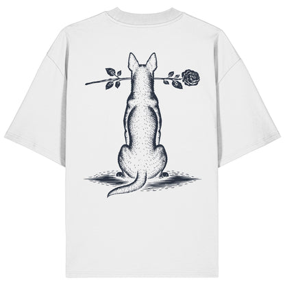 Silent Loyalty - Australian Kelpie - Organic Oversize Shirt