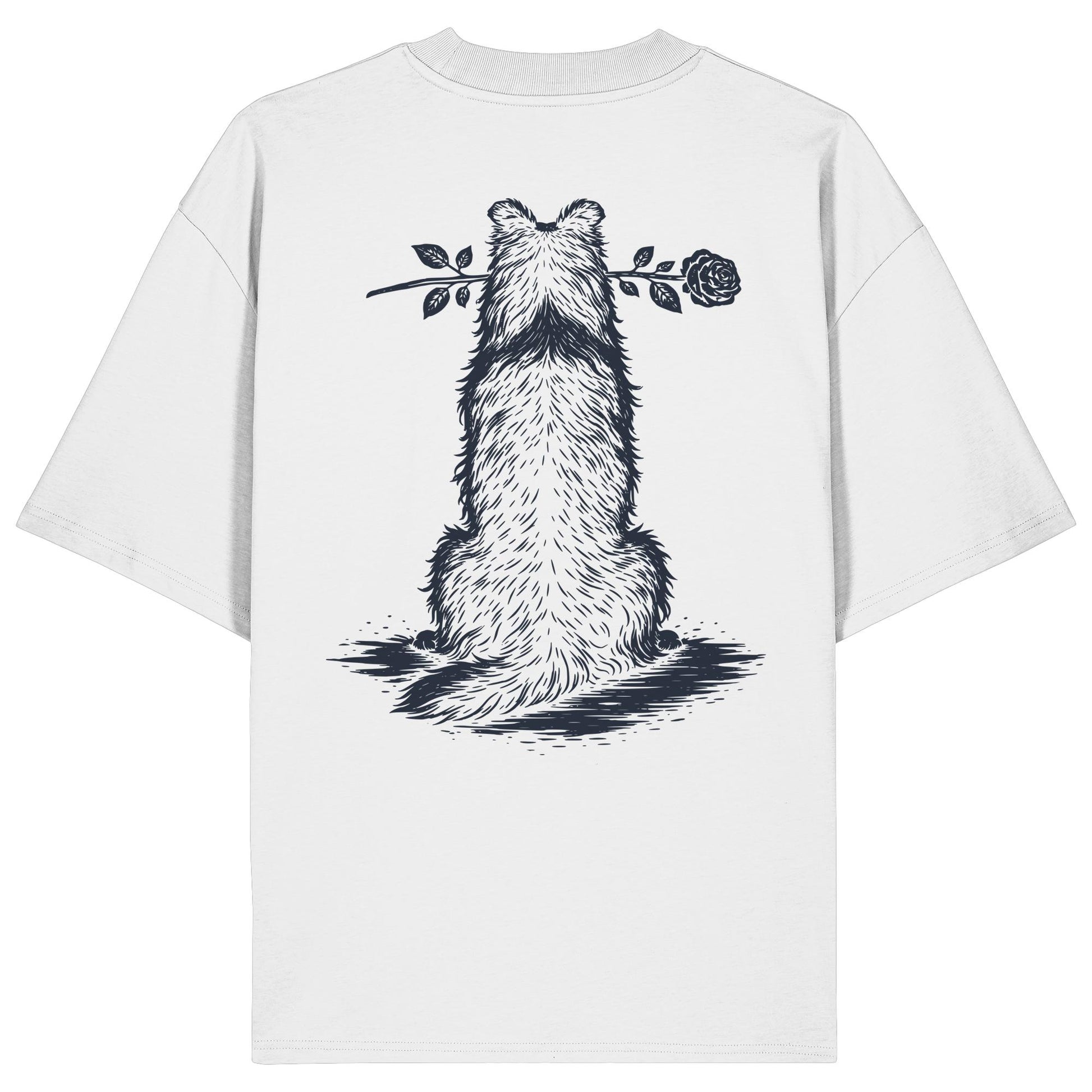 Silent Loyalty - Collie - Organic Oversize Shirt