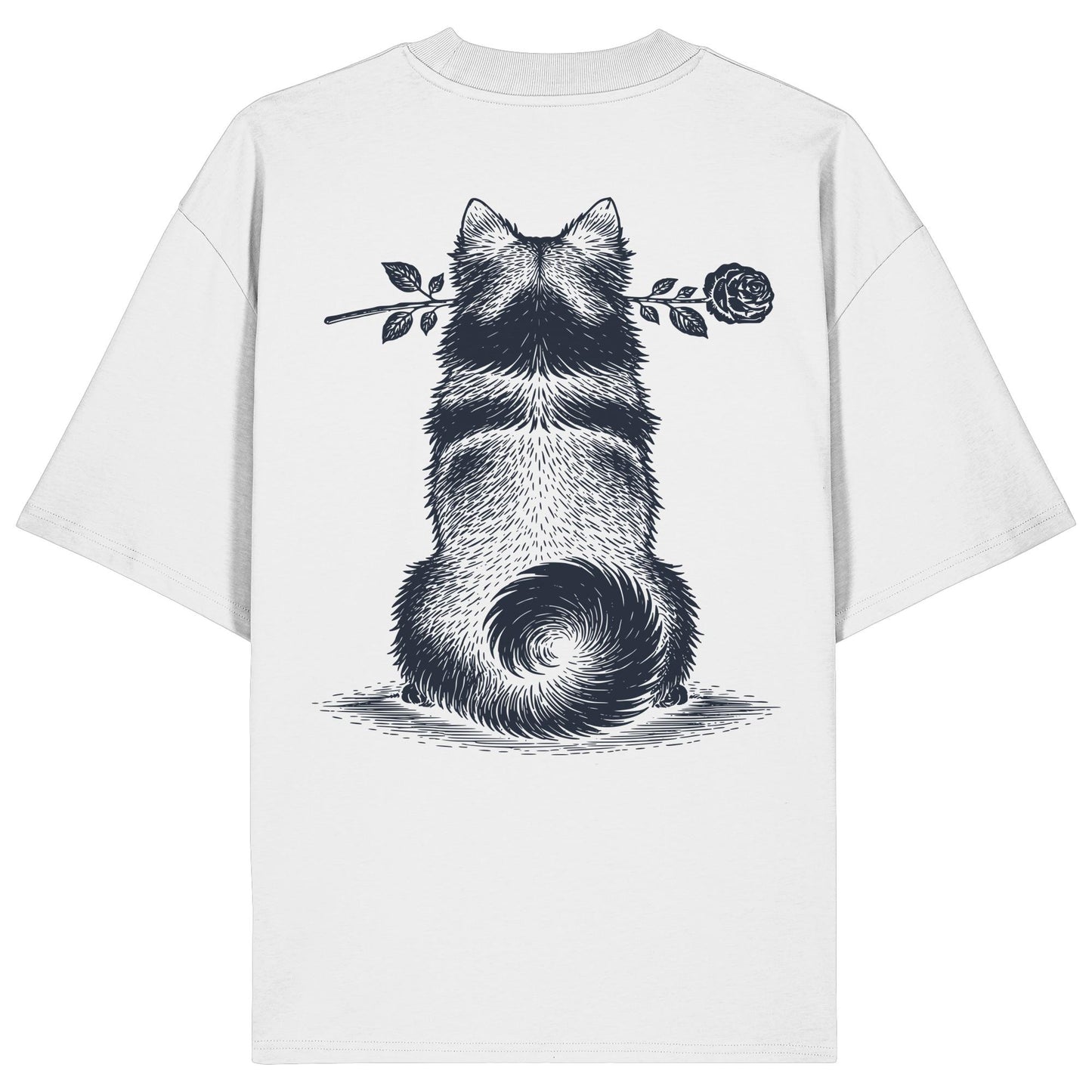 Silent Loyalty - Islandhund - Organic Oversize Shirt