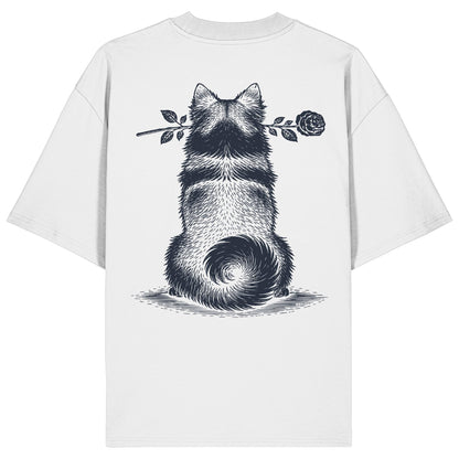 Silent Loyalty - Islandhund - Organic Oversize Shirt