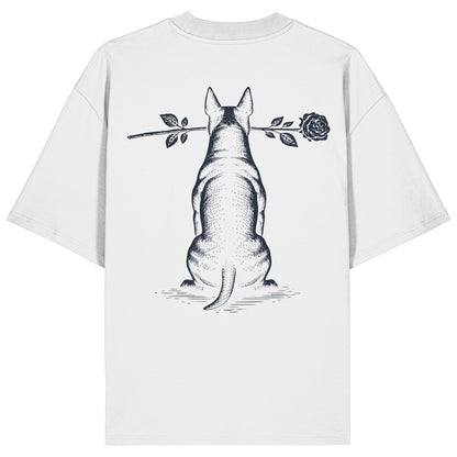 Silent Loyalty - Bullterrier - Organic Oversize Shirt