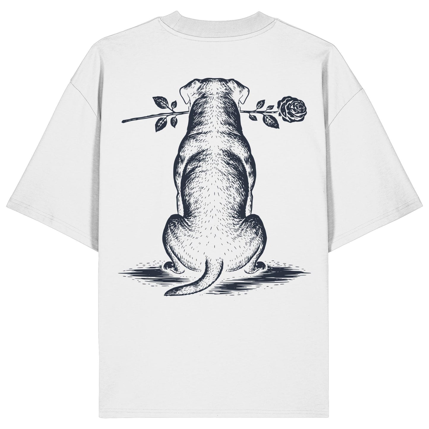 Silent Loyalty - Bullmastiff - Organic Oversize Shirt