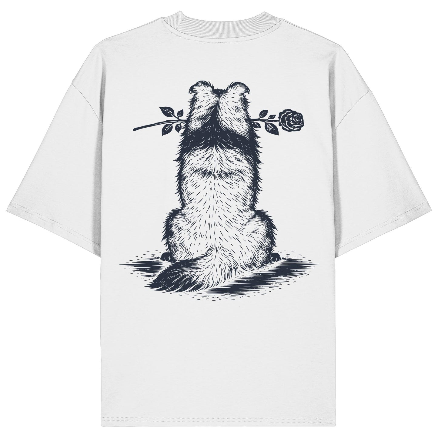 Silent Loyalty - Shetland Sheepdog - Organic Oversize Shirt