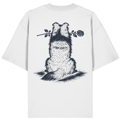 Silent Loyalty - Shetland Sheepdog - Organic Oversize Shirt