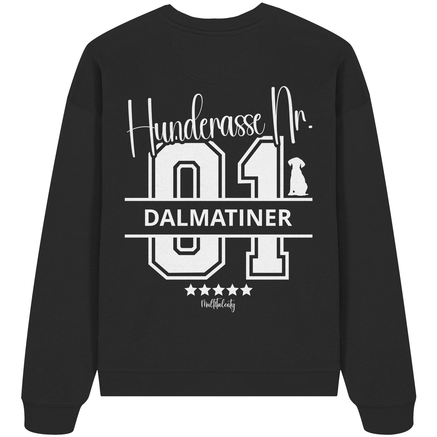 Nr. 01 Dalmatiner - Organic Oversize Sweatshirt