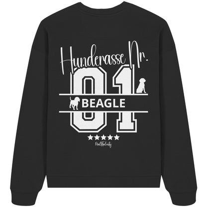 Nr. 01 Beagle - Organic Oversize Sweatshirt