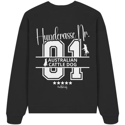 Nr. 01 Australian Cattle Dog - Organic Oversize Sweatshirt
