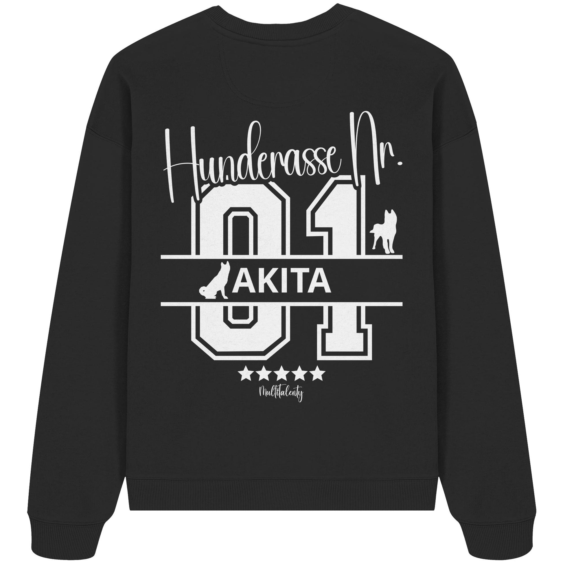 Nr. 01 Akita - Organic Oversize Sweatshirt