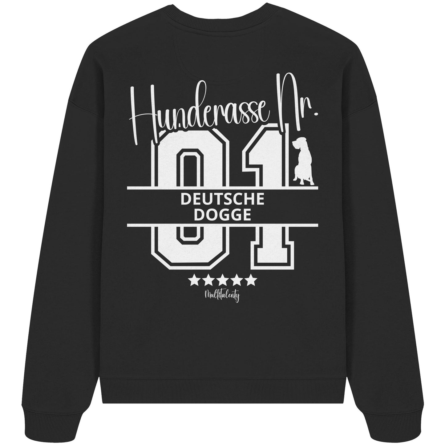 Nr. 01 Deutsche Dogge - Organic Oversize Sweatshirt