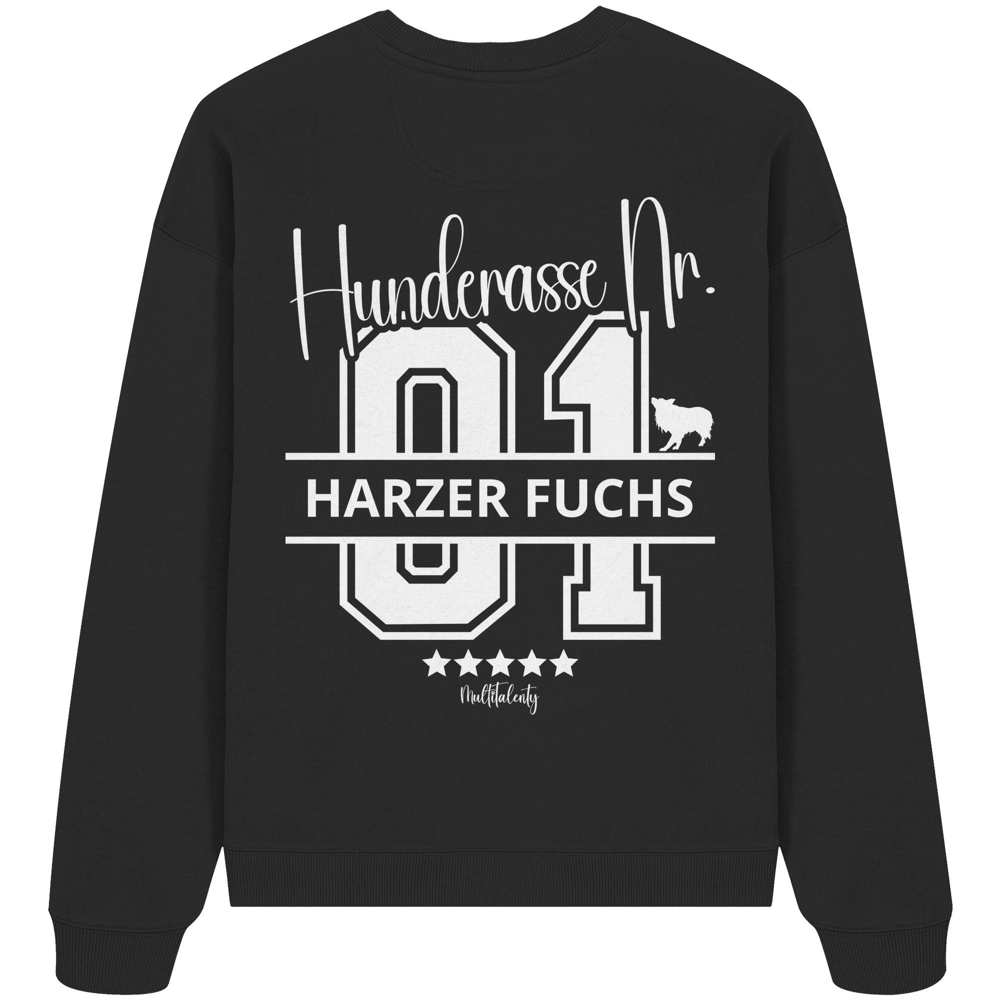 Nr. 01 Harzer Fuchs - Organic Oversize Sweatshirt
