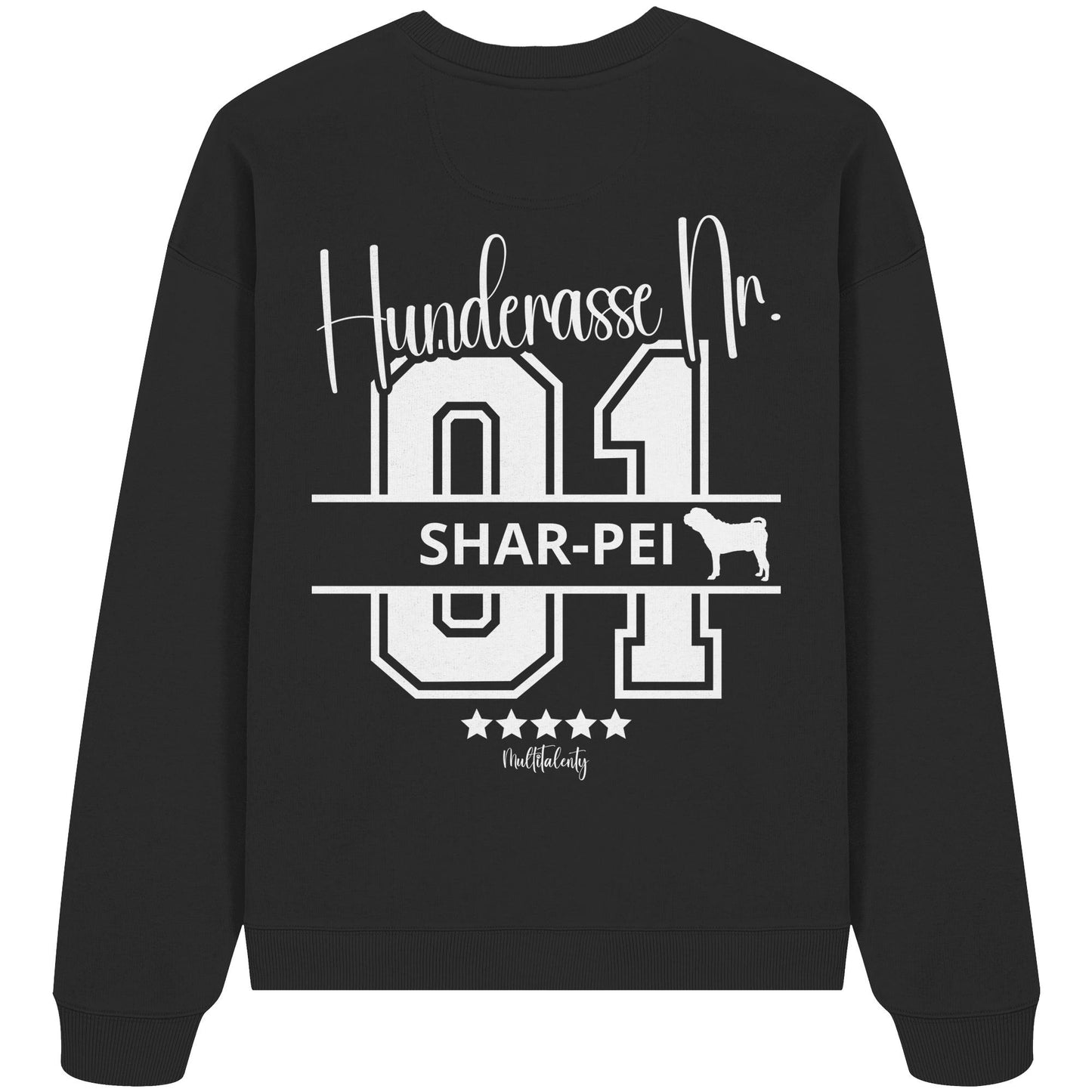 Nr. 01 Shar-Pei - Organic Oversize Sweatshirt