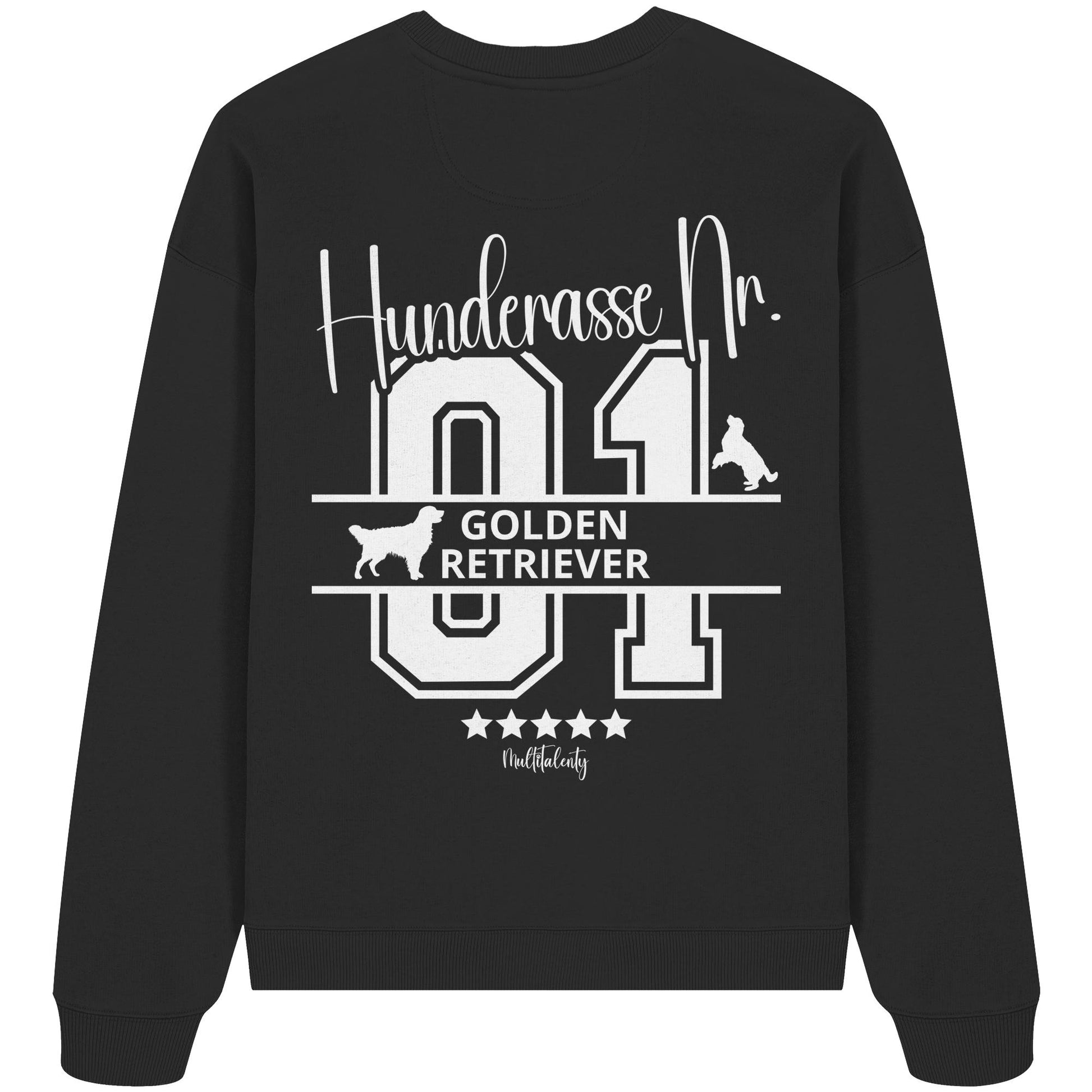 Nr. 01 Golden Retriever - Organic Oversize Sweatshirt