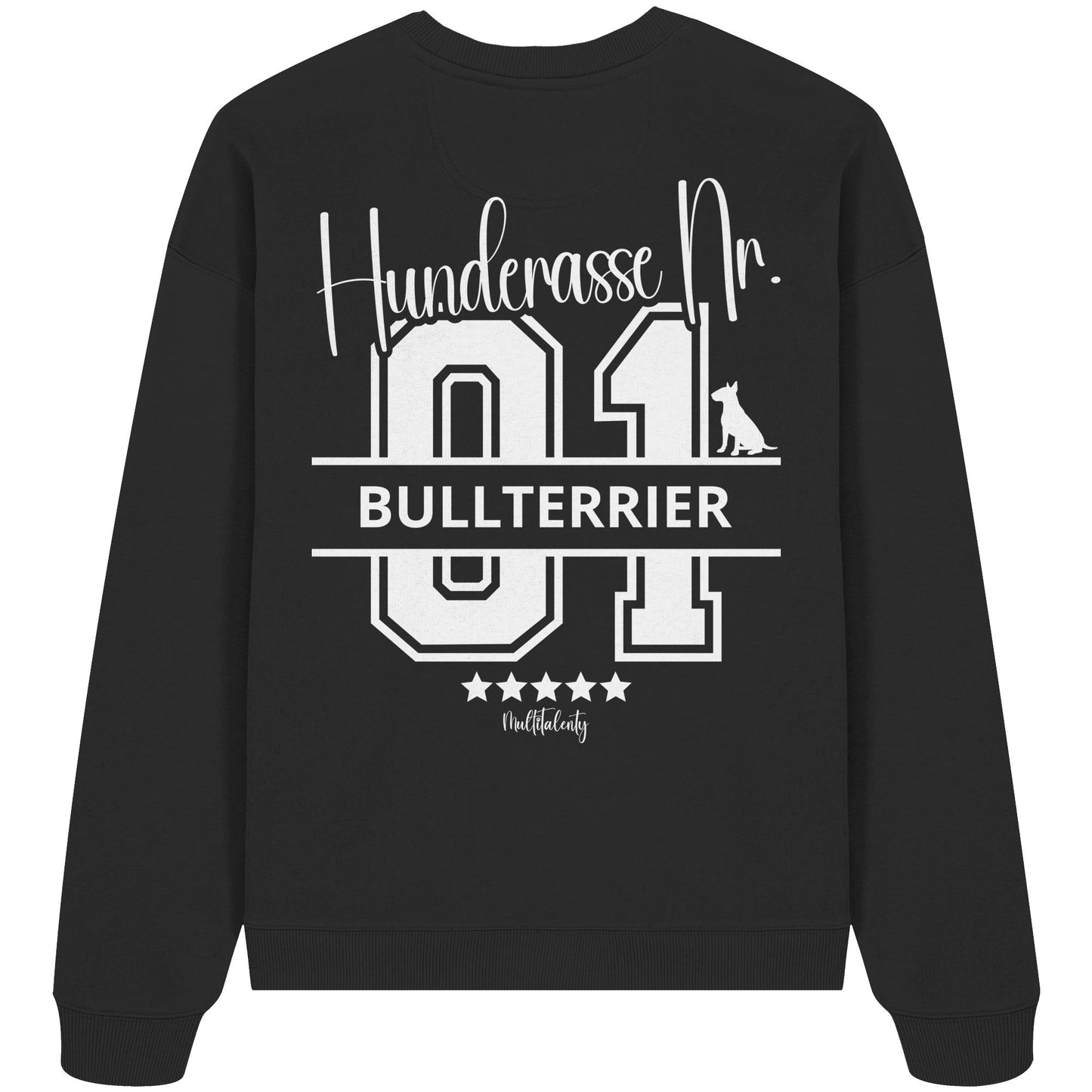 Nr. 01 Bullterrier - Organic Oversize Sweatshirt