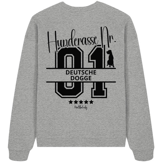 Nr. 01 Deutsche Dogge - Organic Oversize Sweatshirt