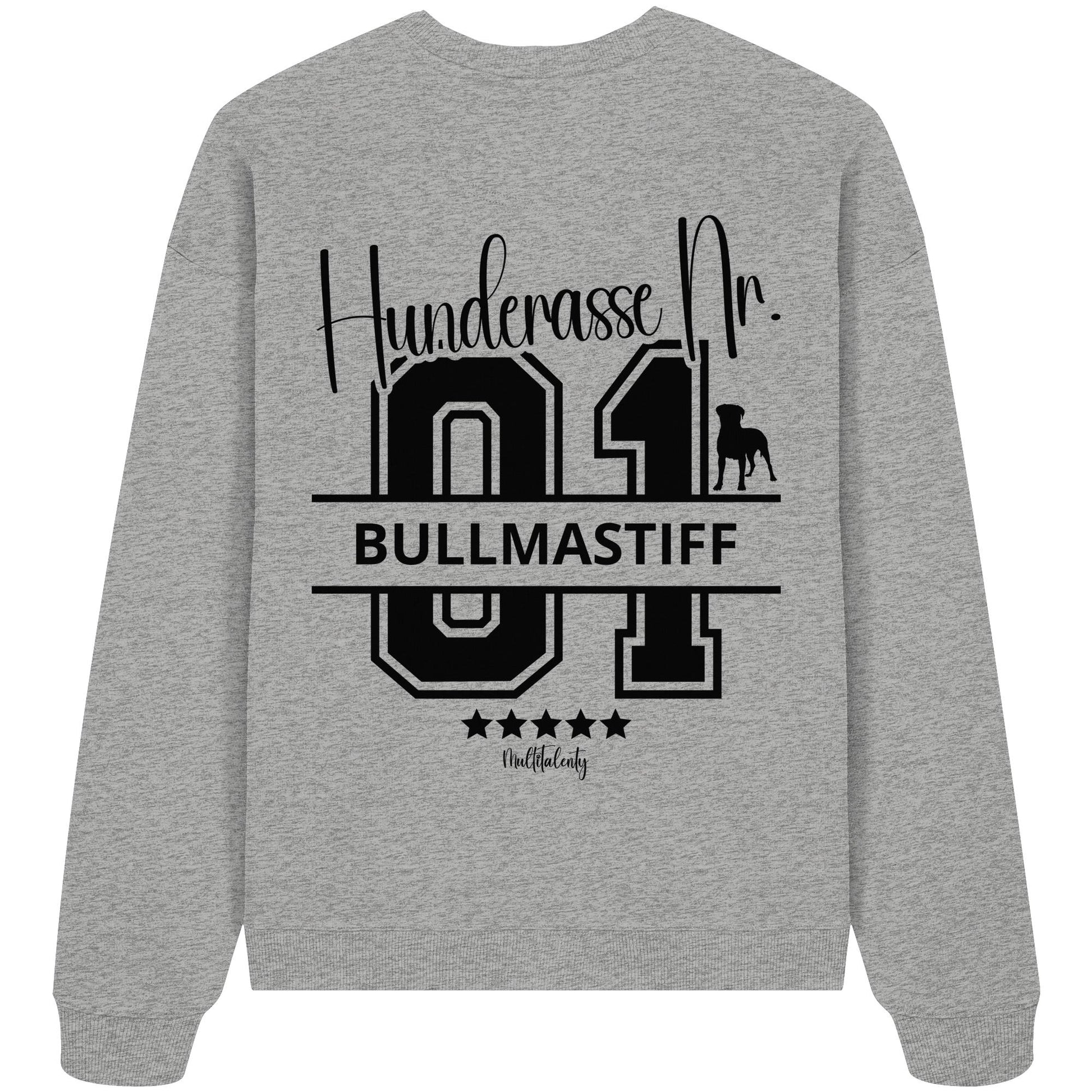 Nr. 01 Bullmastiff - Organic Oversize Sweatshirt