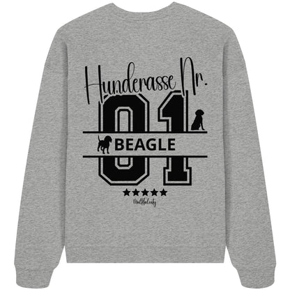 Nr. 01 Beagle - Organic Oversize Sweatshirt