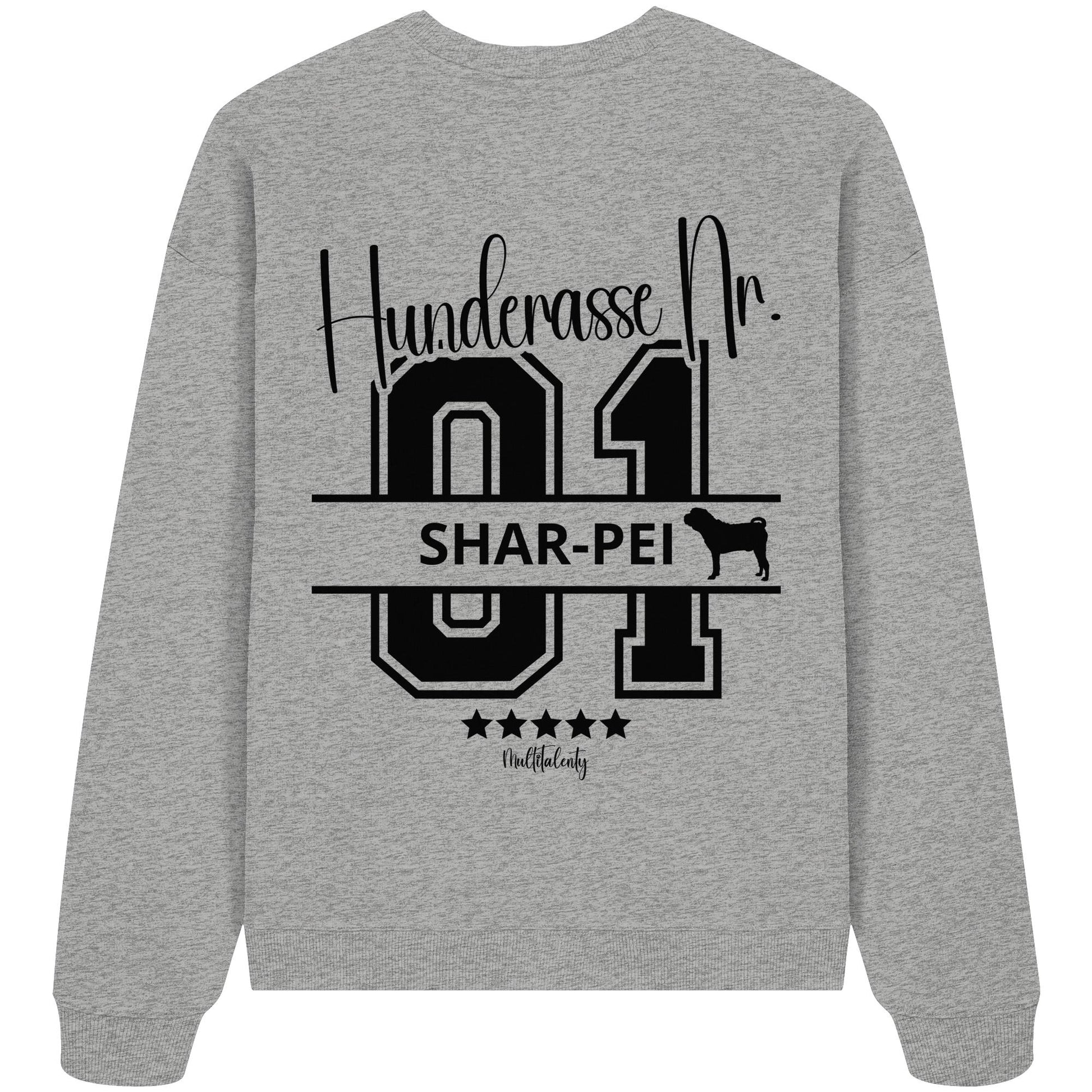 Nr. 01 Shar-Pei - Organic Oversize Sweatshirt