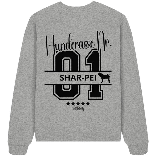 Nr. 01 Shar-Pei - Organic Oversize Sweatshirt