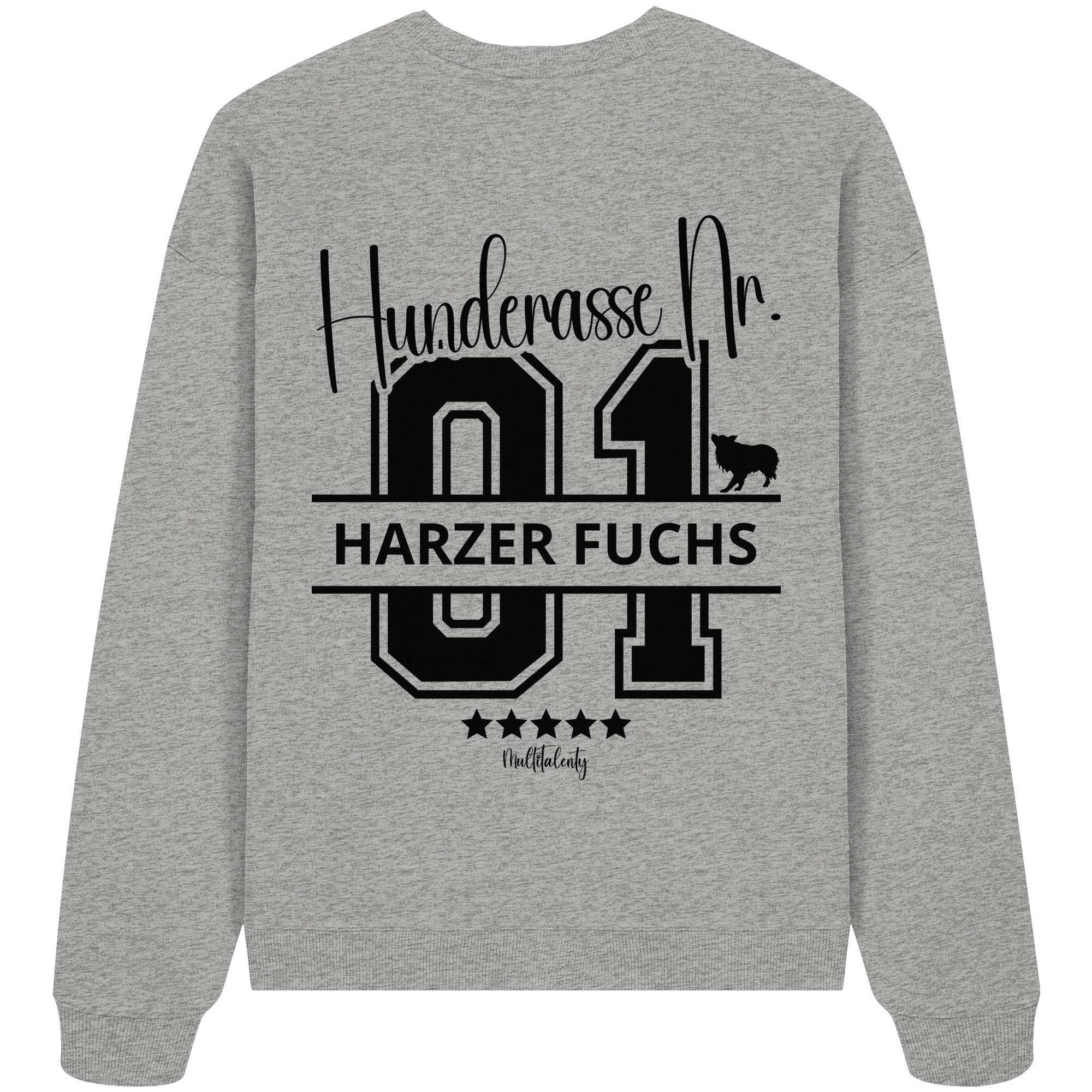 Nr. 01 Harzer Fuchs - Organic Oversize Sweatshirt