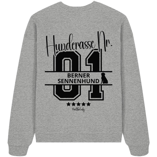 Nr. 01 Berner Sennenhund - Organic Oversize Sweatshirt